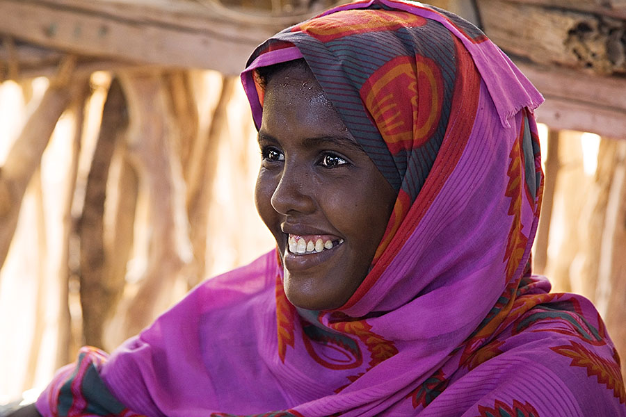 75   Young afar woman